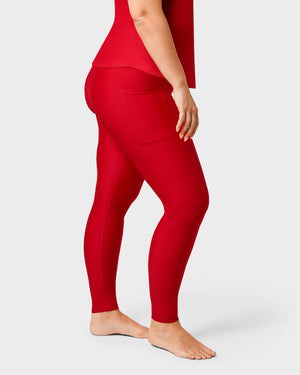 Signature Maroon Leggings