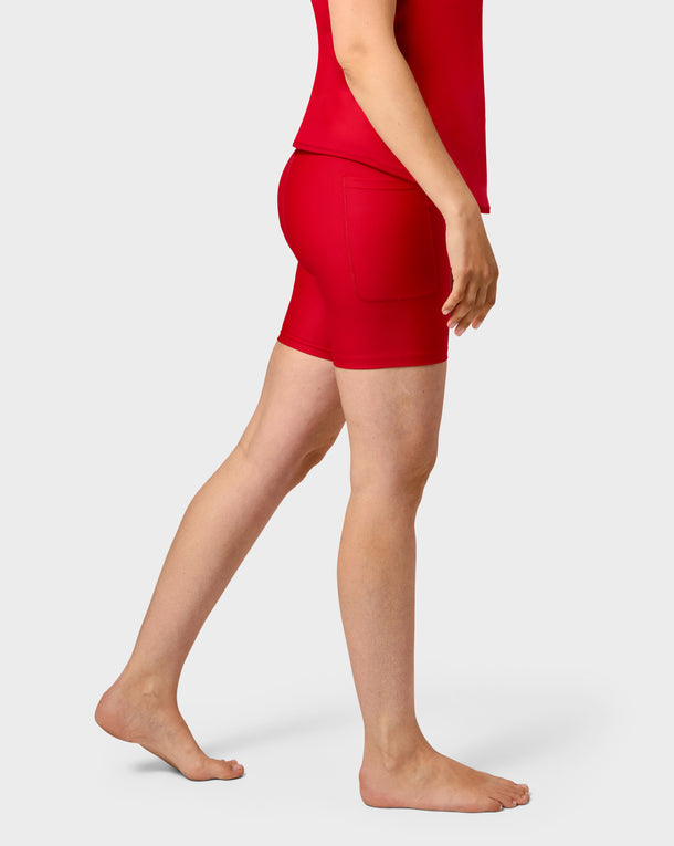 Signature Maroon Shorts