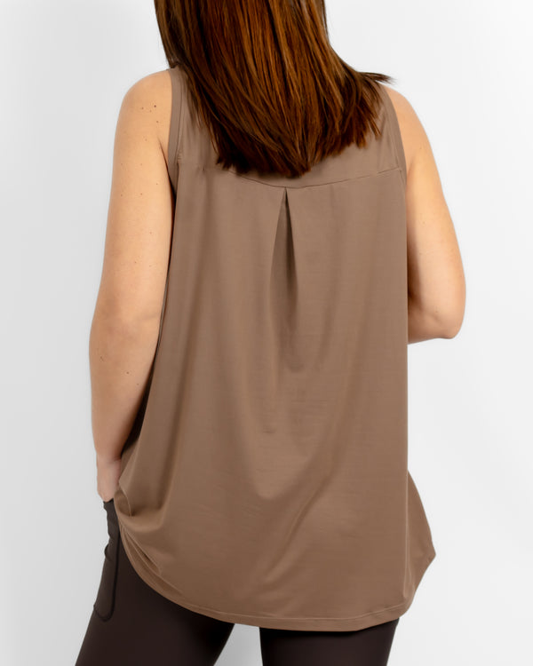 Mira Oversized Latte Top