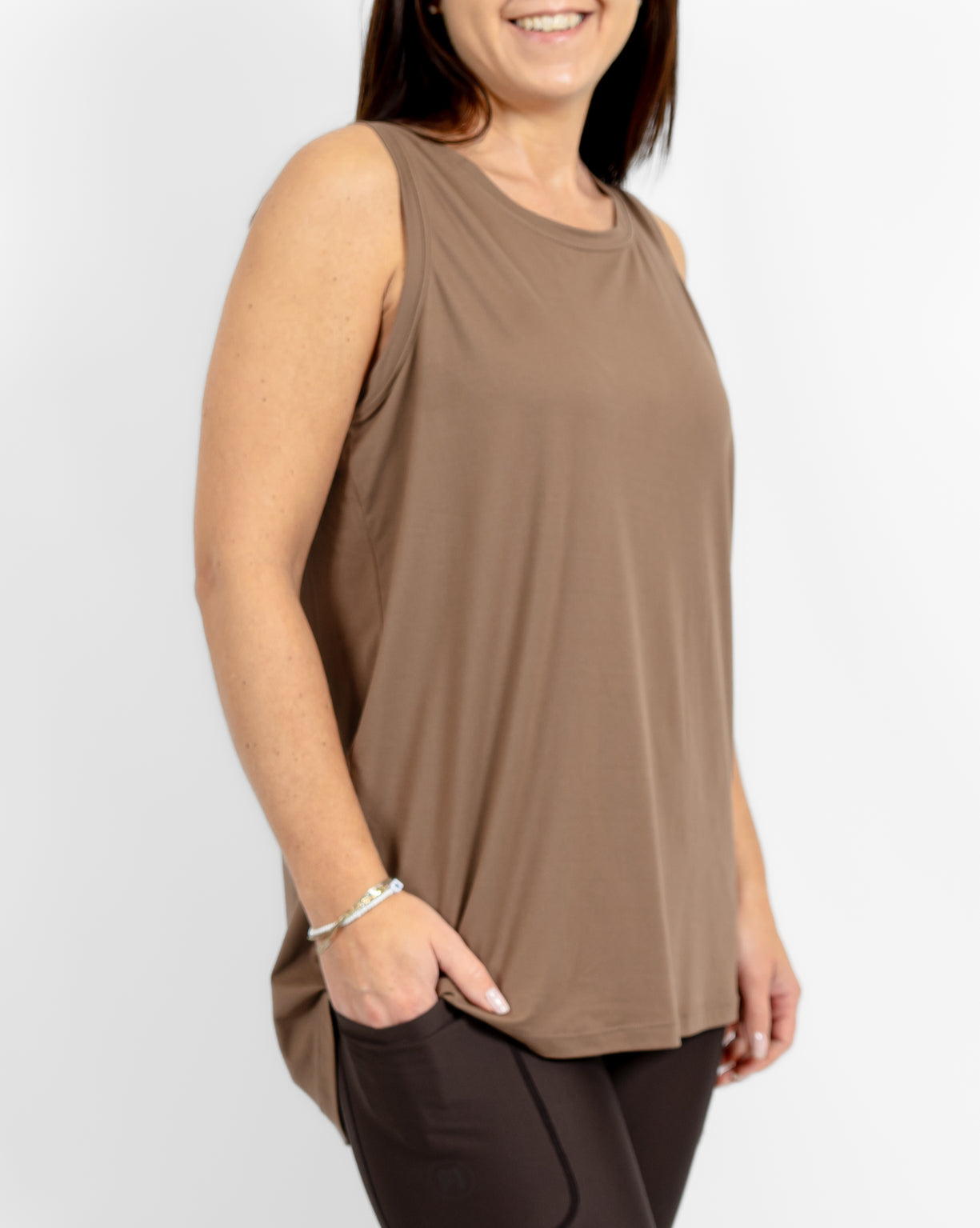 Mira Oversized Latte Top