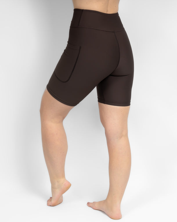 Signature Mocha Brown Shorts