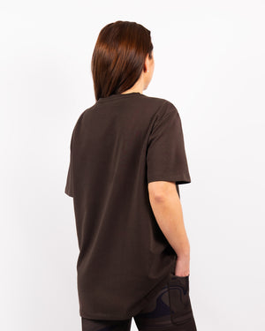 Naomi Everyday Mocha Brown Long T-Shirt
