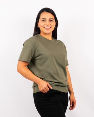 Naomi Everyday Dusty Green T-Shirt