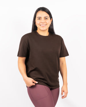 Naomi Everyday Mocha Brown T-Shirt
