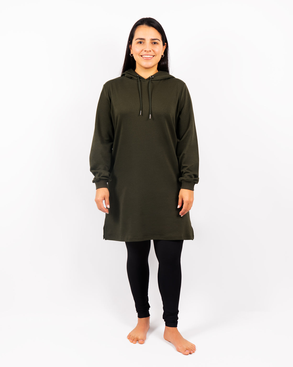 Naomi Everyday Deep Olive Tunic