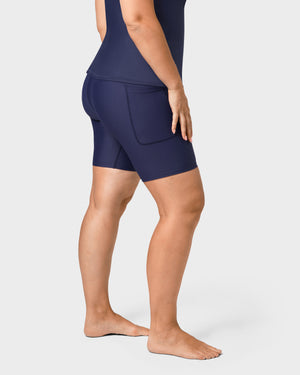 Signature Navy Shorts