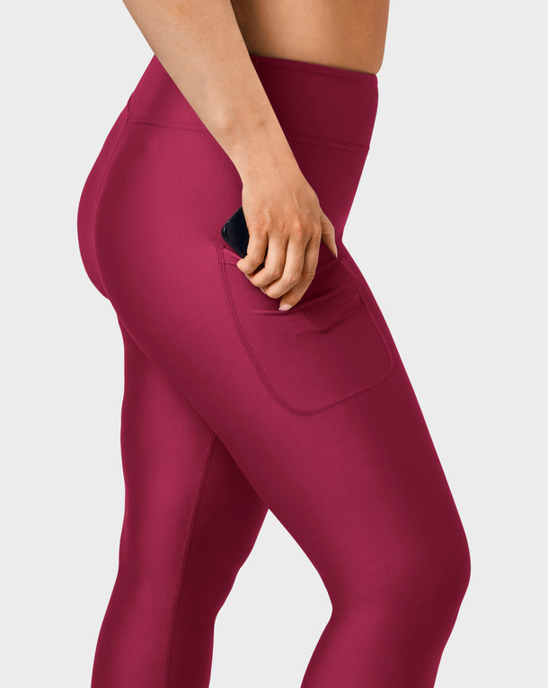 Signature Plum Leggings