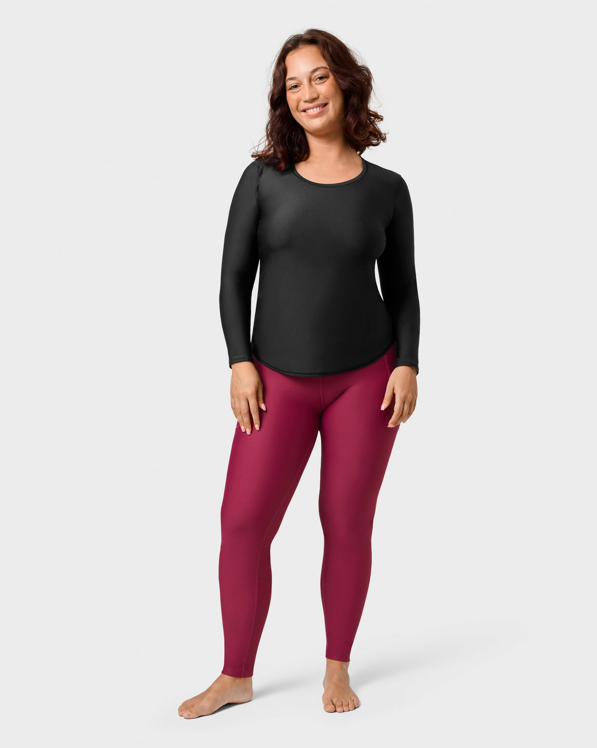 Signature Plum Leggings