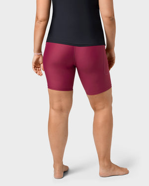 Signature Plum Shorts