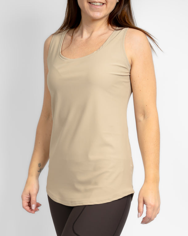 Vigga Fitted Beige Top