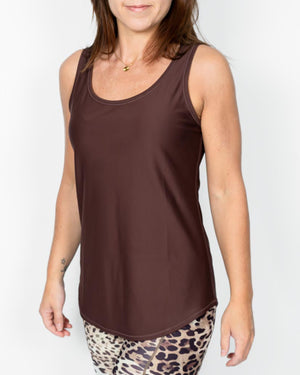 Vigga Fitted Brown Top