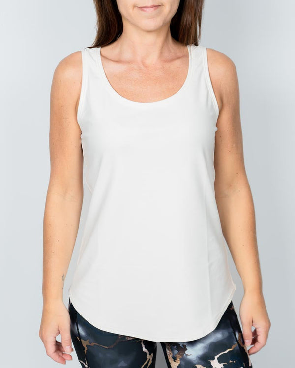 Vigga Fitted Off-White Top