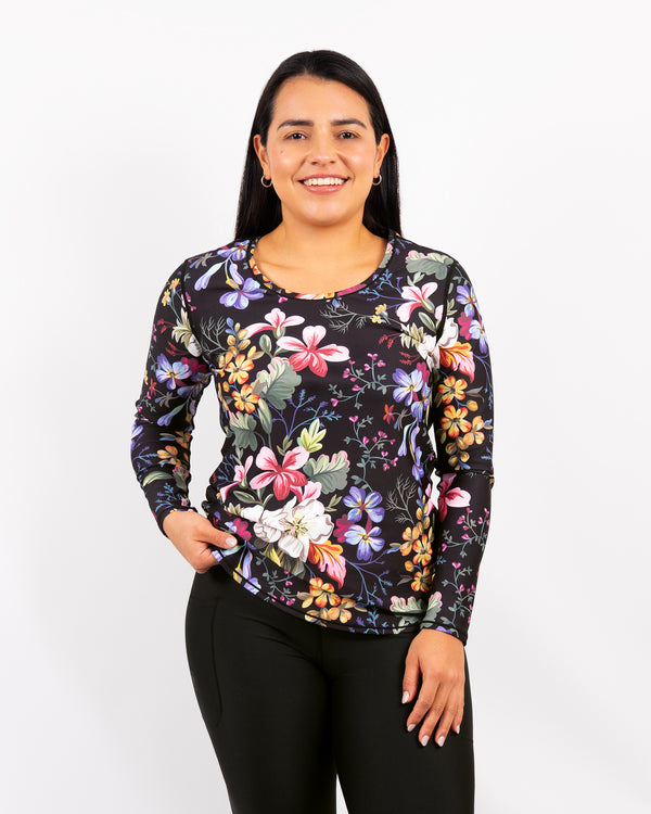 Vigga Fitted Victorian Long-Sleeve