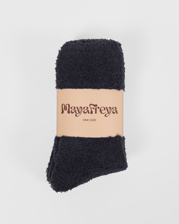 Winnie Deep Blue Cozy Socks 2-Pack