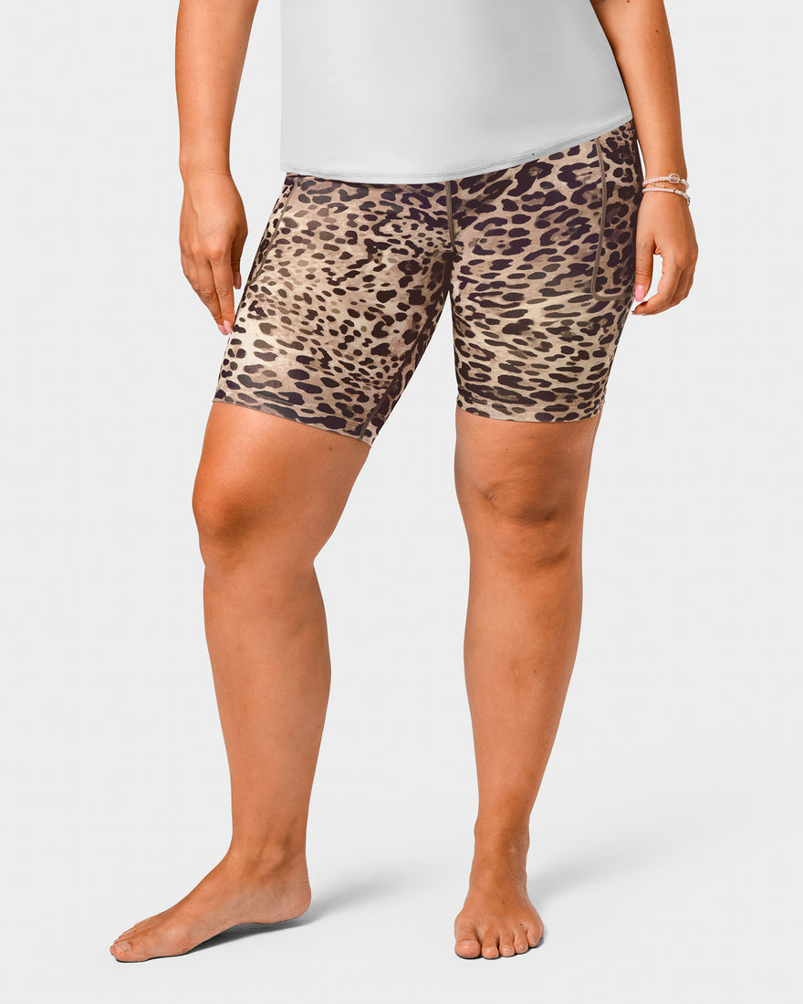 Signature Leopard Shorts