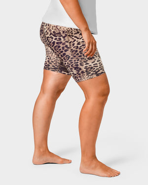 Signature Leopard Shorts