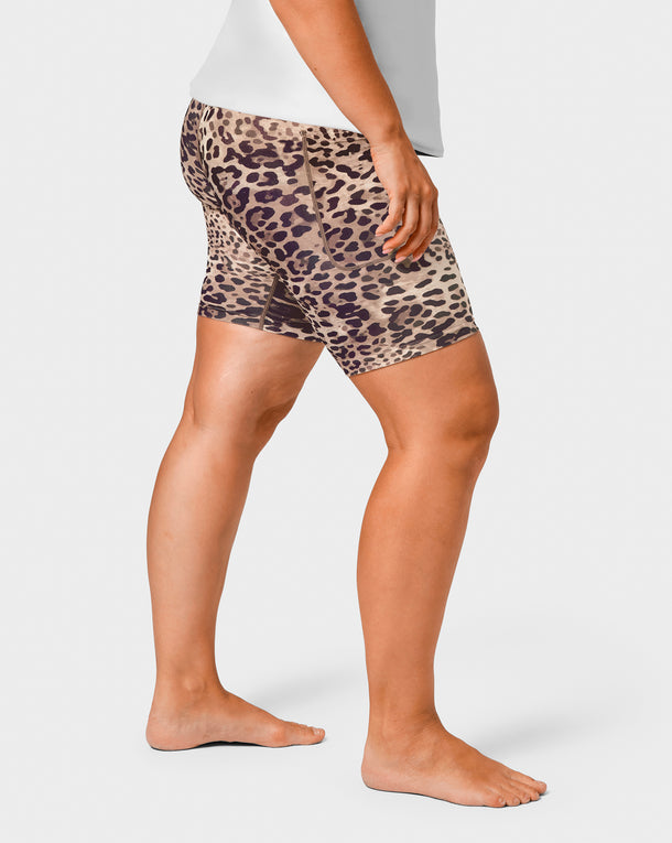 Signature Leopard Shorts
